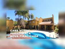 Casa Resort com 2 pavimentos e terreno de 1.110m2 em área nobre de Piracicaba