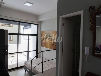 Apartamento com 1 quarto para alugar na rua bartira, --, perdizes, são paulo, 32 m2 por r$ 2.700