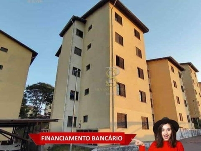 Apartamento com 2 dormitórios à venda, 46 m² - terra preta - mairiporã/sp