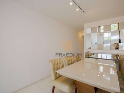 Apartamento com 2 dormitórios à venda, 60 m² por r$ 336.000 - centro - curitiba/pr