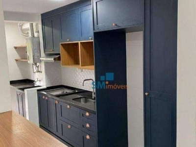 Apartamento com 3 dormitórios à venda, 80 m² por r$ 800.000,00 - vila isa - são paulo/sp