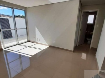 Apartamento com área privativa para venda em belo horizonte, copacabana, 2 dormitórios, 1 banheiro, 1 vaga