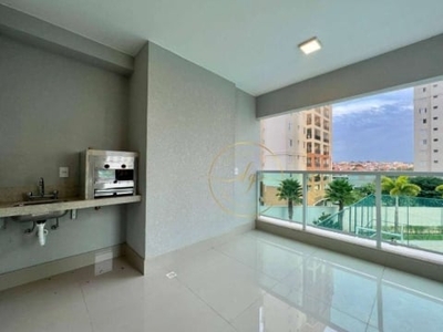Apartamento com 3 dormitórios para alugar, 90 m² por r$ 4.619,27/mês - edifício le jardin - indaiatuba/sp