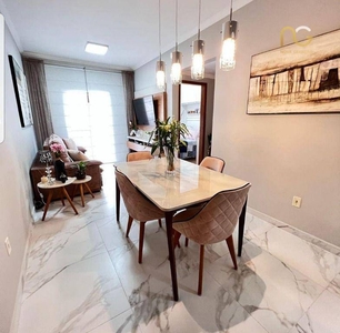 Apartamento em Canto do Forte, Praia Grande/SP de 74m² 2 quartos à venda por R$ 524.000,00