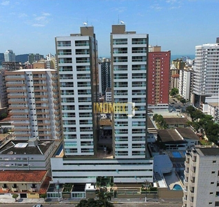 Apartamento em Canto do Forte, Praia Grande/SP de 80m² 2 quartos à venda por R$ 498.000,00