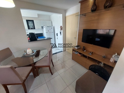 Apartamento em Nova Parnamirim, Parnamirim/RN de 41m² 2 quartos à venda por R$ 134.000,00