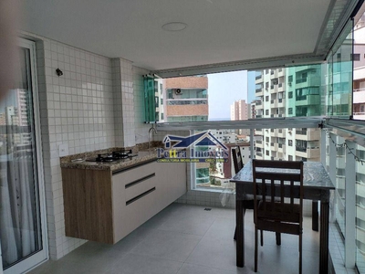 Apartamento em Vila Guilhermina, Praia Grande/SP de 57m² 1 quartos à venda por R$ 359.000,00