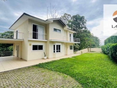 Casa, 380 m² - venda por r$ 1.790.000,00 ou aluguel por r$ 7.861,00/mês - chácara santa lúcia - carapicuíba/sp