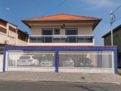 Casa à venda, com 02 dormitórios, sacada, 01 vaga de garagem no bairro ribeirópolis, praia grande, sp