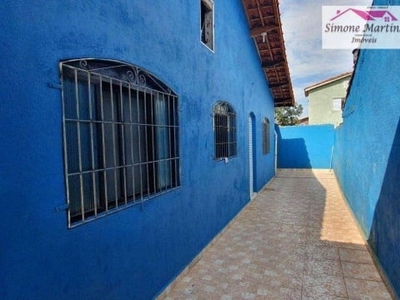 Casa com 2 dormitórios à venda, 73 m² por r$ 290.000,00 - jardim itapoan - mongaguá/sp