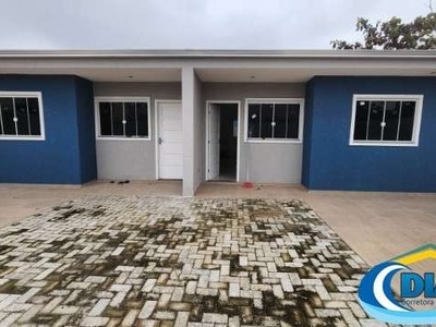 Casa com 2 quartos à venda no leblon, pontal do paraná por r$ 350.000