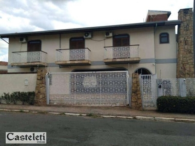 Casa com 4 dormitórios, 400 m² - venda por r$ 3.000.000,00 ou aluguel por r$ 8.060,25 - jardim paraíso - campinas/sp