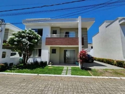 Casa em condomínio fechado com 3 quartos para alugar no buraquinho, lauro de freitas por r$ 6.500