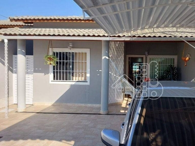 Casa em Jardim Atlântico Oeste (Itaipuaçu), Maricá/RJ de 143m² 3 quartos à venda por R$ 649.000,00