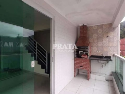 Casa para alugar na rua joaquim távora, marapé, santos, 90 m2 por r$ 2.800