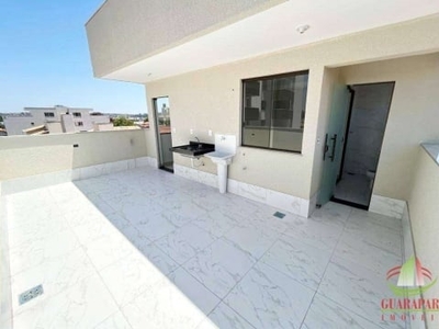Cobertura com 3 quartos à venda, 24 m² por r$ 495.000 - planalto - belo horizonte/mg