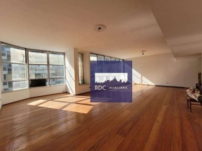 Cobertura com 4 dormitórios à venda, 457 m² por r$ 2.400.000,00 - copacabana - rio de janeiro/rj