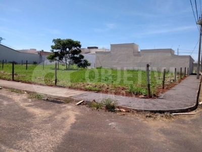 Excelente área de esquina no bairro bosque dos buritis em uberlândia