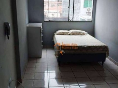 Kitnet com 1 dormitório à venda, 34 m² por r$ 180.000,00 - centro - guarulhos/sp