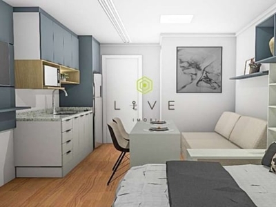 Loft com 1 quarto à venda na rua ildefonso stockler de frança, 260, novo mundo, curitiba, 19 m2 por r$ 295.000