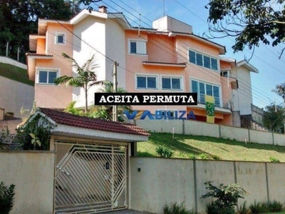 Sobrado à venda, 570 m² por r$ 2.950.000,00 - condomínio arujazinho iii parte - arujá/sp