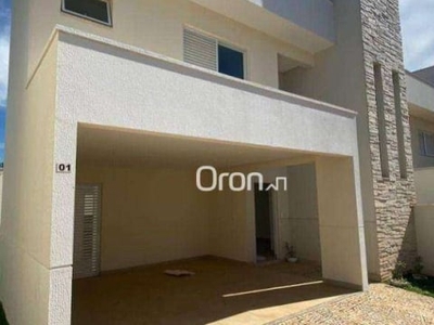 Sobrado com 3 dormitórios à venda, 150 m² por r$ 750.000,00 - cardoso - aparecida de goiânia/go