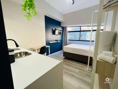 Studio com 1 dormitório para alugar, 17 m² por r$ 2.700,01/mês - vila buarque - são paulo/sp