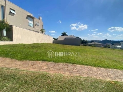 Terreno em condomínio fechado à venda na avenida gêmini, 1670, alphaville, santana de parnaíba por r$ 1.500.000