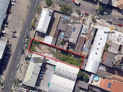 Terreno em condomínio fechado à venda na avenida são paulo, 528, são geraldo, porto alegre por r$ 1.100.000