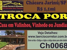 Chácara à venda no bairro Jardim Bonanca em Jarinu