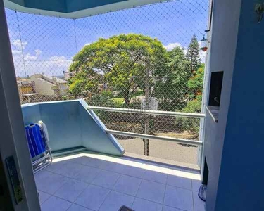 Apartamento 2 dormitórios com sacada e Churrasqueira