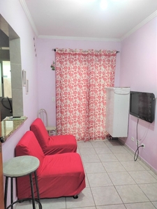 Apartamento em Cidade Ocian, Praia Grande/SP de 43m² 1 quartos à venda por R$ 219.000,00