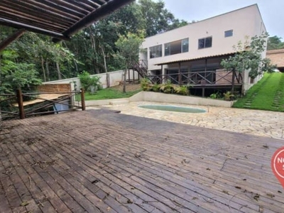 Casa com 3 dormitórios, 200 m² - venda por R$ 900.000,00 ou aluguel por R$ 3.830,00/mês - Cond. Quintas do Brumado - Brumadinho/MG