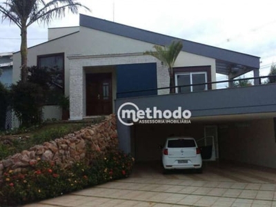 Casa com 4 dormitórios para alugar, 460 m² por R$ 11.900,00/mês - Loteamento Alphaville Campinas - Campinas/SP