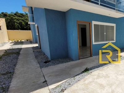 Casa em Praia Mar, Rio das Ostras/RJ de 55m² 2 quartos à venda por R$ 199.000,00