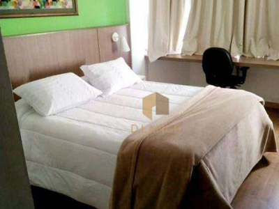 Flat com 1 dormitório, 50 m² - venda por r$ 280.000,00 ou aluguel por r$ 3.911,00/mês - centro - campinas/sp