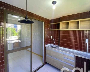 Sala7 Imobiliária - Apartamento 1/4, 47m², Varanda Gourmet, no Acupe de Brotas