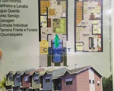 Sobrado com 2 Dormitorio(s) localizado(a) no bairro Charqueadas em Caxias do Sul / RIO GR
