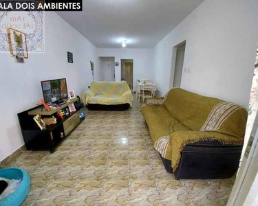 Venda Apartamento Santos SP - mAr dOce lAr amplo com sacada a apenas 1 quadra (150m) da p