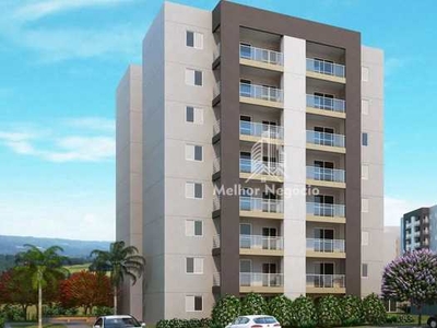 Apartamento em Balneário Tropical, Paulínia/SP de 60m² 2 quartos à venda por R$ 50.000,00