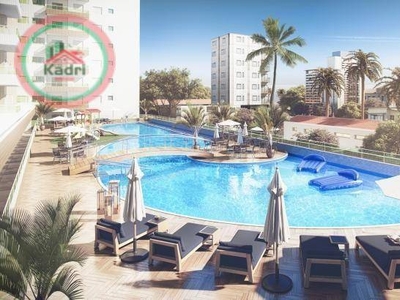 Apartamento em Boqueirão, Praia Grande/SP de 58m² 2 quartos à venda por R$ 399.000,00