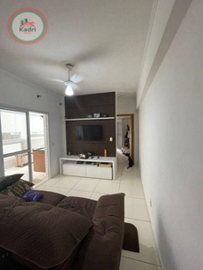 Apartamento em Canto do Forte, Praia Grande/SP de 58m² 1 quartos à venda por R$ 329.000,00
