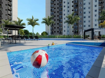 Apartamento em Curicica, Rio de Janeiro/RJ de 45m² 2 quartos à venda por R$ 277.000,00