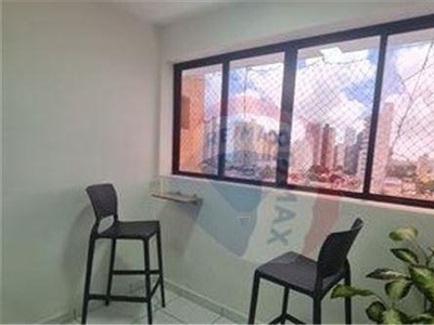 Apartamento em Ponta Negra, Natal/RN de 57m² 2 quartos à venda por R$ 349.000,00