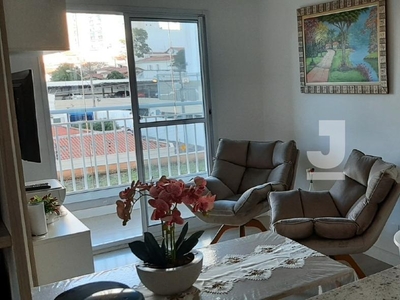 Apartamento em Taquaral, Campinas/SP de 54m² 2 quartos à venda por R$ 494.000,00