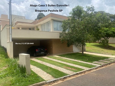 Casa em Residencial Euroville, Bragança Paulista/SP de 210m² 3 quartos para locação R$ 6.000,00/mes