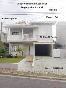 Casa em Residencial Euroville, Bragança Paulista/SP de 325m² 3 quartos para locação R$ 5.500,00/mes