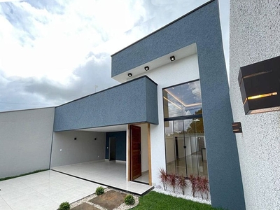 Casa em Residencial Solar Bougainville, Goiânia/GO de 137m² 3 quartos à venda por R$ 679.000,00