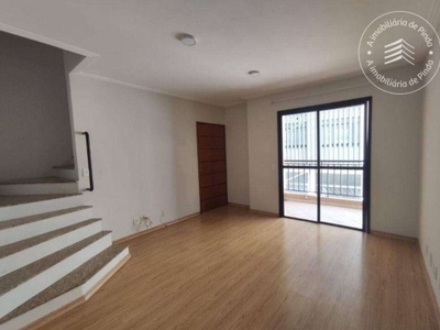 Cobertura com 4 dormitórios para alugar, 159 m² por R$ 2.660/mês - Crispim - Pindamonhangaba/SP