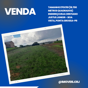 Terreno em Boa Vista, Ponta Grossa/PR de 17800m² à venda por R$ 4.998.990,00